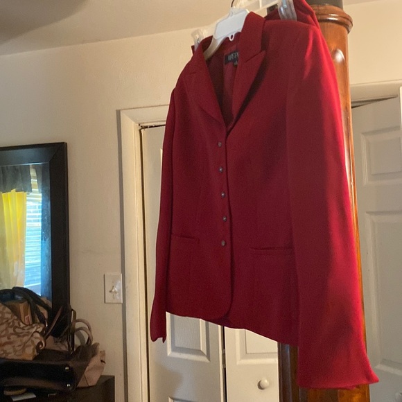 2ocs classic skirt set burgundy - Picture 1 of 8